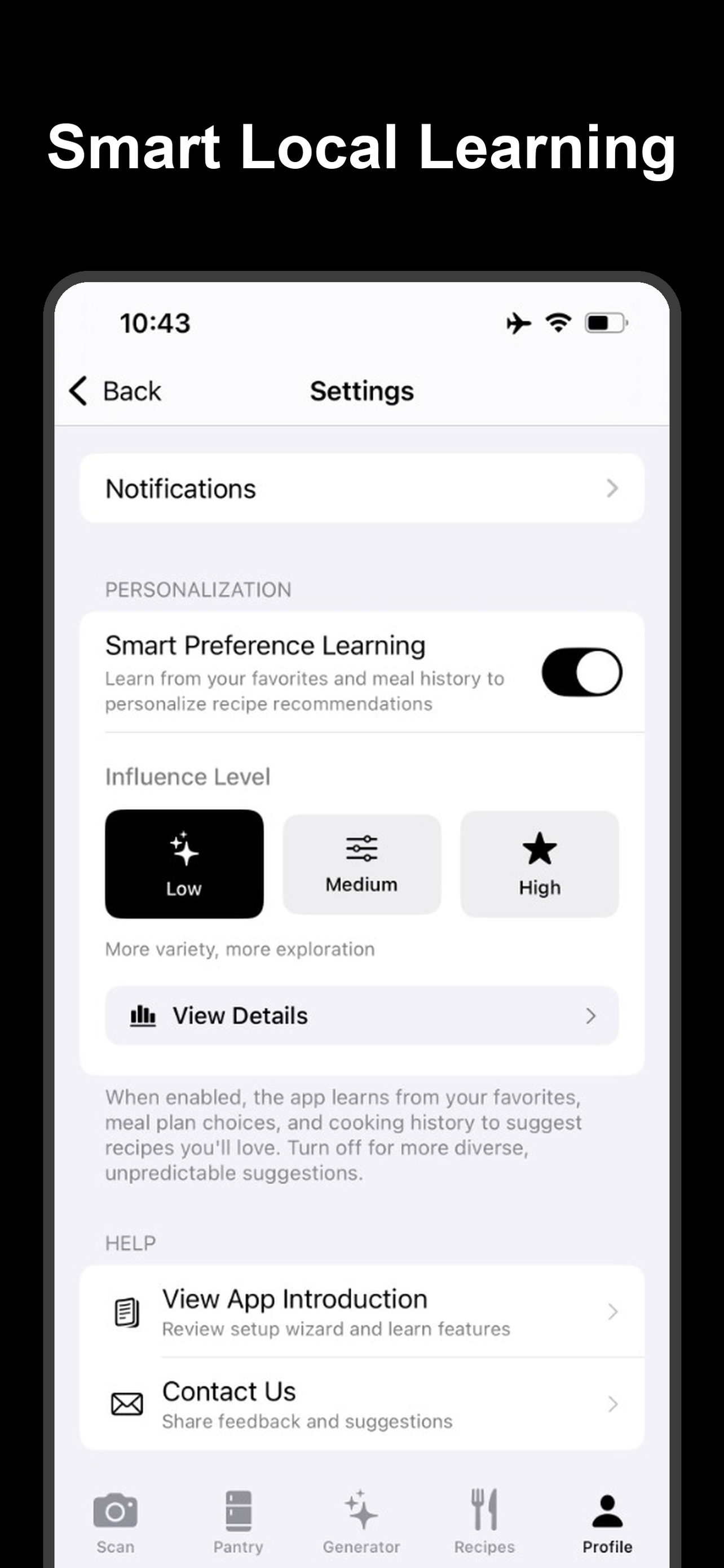AI learning progress